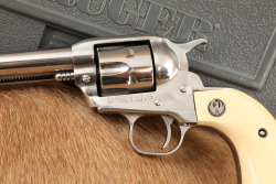 Ruger New Model Single-Six 5 1/2" .32 H&R Mag Stainless Single Action Revolver, MFD 2003 - 8