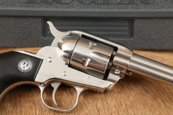Ruger New Model Single-Six Convertible .22 LR & WMR 4 3/4" Stainless Single Action Revolver - 4