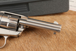 Ruger New Model Single-Six Convertible .22 LR & WMR 4 3/4" Stainless Single Action Revolver - 5