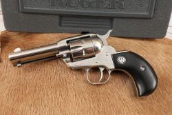 Ruger New Model Single-Six Convertible .22 LR & WMR 4 3/4" Stainless Single Action Revolver - 6