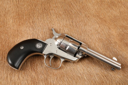 Ruger New Model Single-Six Convertible .22 LR & WMR 4 3/4" Stainless Single Action Revolver - 22