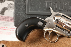 Ruger New Model Single-Six TALO Exclusive .22 LR & WMR Stainless 3 3/4" Single Action Revolver, 2011 - 3