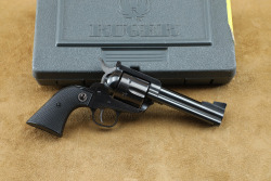 Ruger New Model Blackhawk Blue 4 5/8&rdquo; .44 SPL Single Action Revolver & Case, MFD 2009