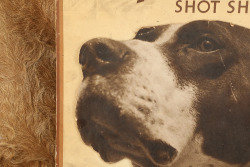 1930s Remington KLEANBORE SHOT SHELLS Hunting Dog Die-Cut Advertising Poster, 27.25 x 23&rdquo; - 7