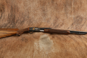 Gorgeous Michel Courant Engraved Remington Model 121 .22 LR Pump Action Rifle, MFD 1947 C&R
