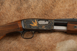 Gorgeous Michel Courant Engraved Remington Model 121 .22 LR Pump Action Rifle, MFD 1947 C&R - 4