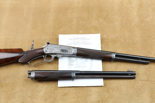 Engraved Marlin Model 1893 Takedown Half-Octagon .30-30 and .38-55