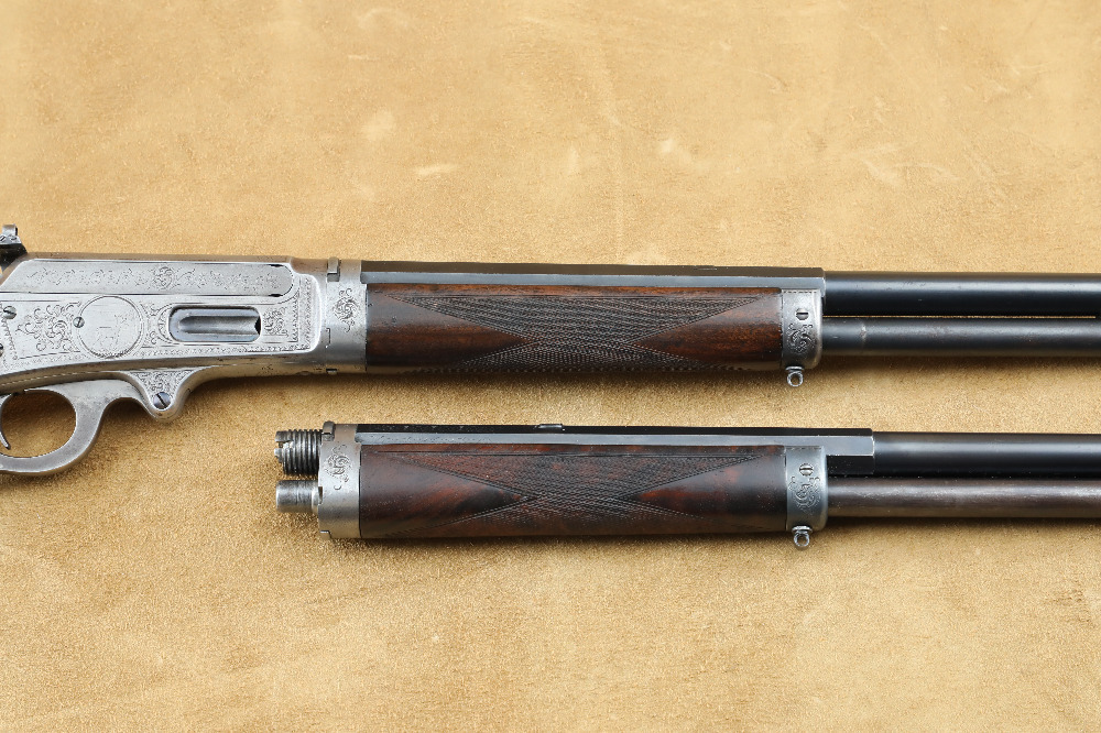 Engraved Marlin Model 1893 Takedown Half-Octagon .30-30 and .38-55