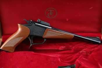 25th Anniversary Thompson Center Contender .22 L.R. Single Shot Pistol & Presentation Case, MFD 1992