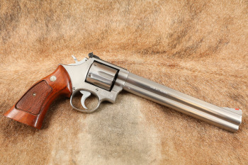 Smith & Wesson S&W Model 686 No-dash .357 Magnum Stainless 8 3/8" Double Action Revolver, MD 1984-85