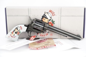 Heritage Rough Rider Miss B. Hav'in .22 LR 6.5" Single Action Revolver & Box