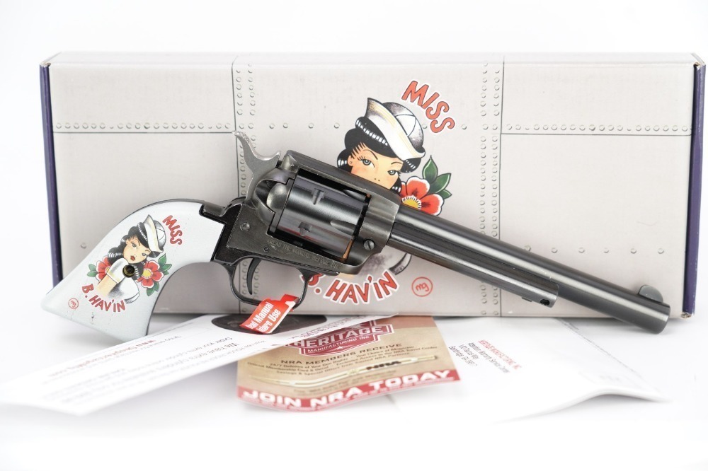 Heritage Rough Rider Miss B. Hav'in .22 LR 6.5 Single Action