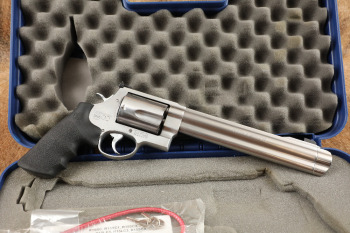 Smith & Wesson Model 500 163500A 8 3/8" .500 S&W Magnum Double Action Revolver & Box, MFD 2016
