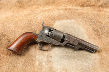 Colt Model 1849 Pocket 4" .31 Caliber Single Action Percussion Revolver, MFD 1852 Antique