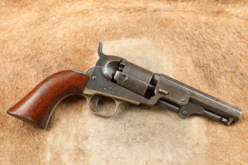 Colt Model 1849 Pocket 4" .31 Caliber Single Action Percussion Revolver, MFD 1855 Antique