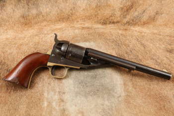Colt 1861 Navy Percussion Range Richards-Mason Conversion .38 CF Single Action Revolver, 1872-73