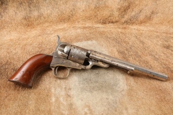 Colt 1851 Navy Original Metallic Cartridge Richards-Mason Conversion .38 RF SA Revolver, 1868-71
