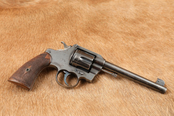 Colt Officers Model Target .38 Special 6&rdquo; Blued Double Action Revolver, MFD 1950 C&R