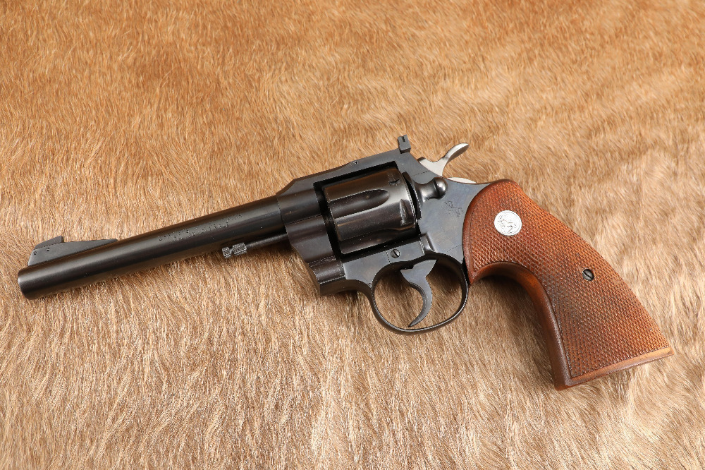 Colt Officers Model Match OMM 6” .22 LR Double Action Target