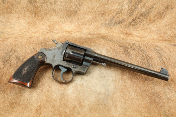 Colt Officers Model 2nd Issue Target 7 1/2" Blue .38 SPL Double Action Revolver, MFD 1911 C&R