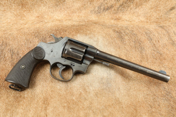 Colt New Service Model 7 1/2" Blue .38-40 Winchester WCF Double Action Revolver, MFD 1926 C&R