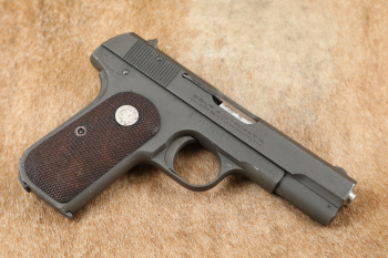 WWII U.S. Property Marked Colt 1903 Pocket Hammerless .32 ACP Semi-Auto Pistol, MFD 1943 C&R