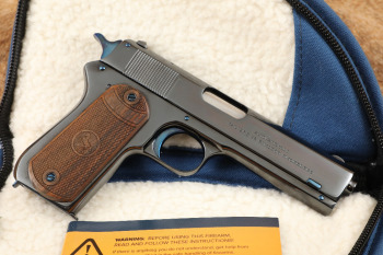 Restored Colt Model 1903 Pocket Hammer Blue 4 1/2" .38 ACP Semi-Auto Pistol, MFD 1916 C&R