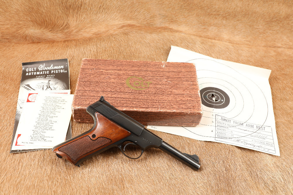 Colt Woodsman 3rd Series Sport Model 4 1/2 .22 LR Semi-Auto Pistol
