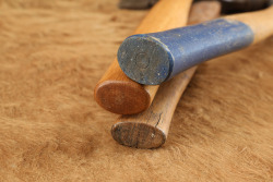 Lot of 3 Antique 1920s Winchester Axes, 2x Carpenter's Half Hatchet Hammers, 1x Traditional Hand Ax - 7
