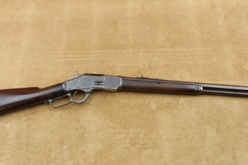 Winchester 1873 3rd Model 24" Octagonal .32-20 WCF Lever Action Rifle, MFD 1889 Antique