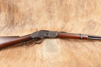 Winchester 1873 Saddle Ring Carbine SRC .44-40 Lever Action Rifle & Cleaning Rod, 1888 Antique