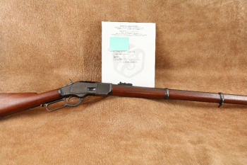 Beautiful Winchester 3rd Model 1873 Musket 30" .44-40 WCF Lever Action Rifle, MFD 1903 C&R