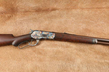 Winchester Model 1886 '86 24" Octagonal .40-82 WCF Lever Action Rifle, MFD 1898 Antique