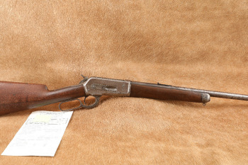 Boss & Co. Marked Winchester Model 1886 .45-90 WCF 1/2 Mag Shotgun Butt Lever Action Rifle, MFD 1896