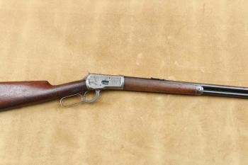 Winchester Model 1892 '92 24&rdquo; Round .38-40 WCF Lever Action Rifle, MFD 1909 C&R