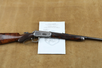 Winchester 1894 26" Half-Octagonal 1/2 Mag Deluxe Pistol Grip .30-30 WCF Lever Rifle, 1899 C&R