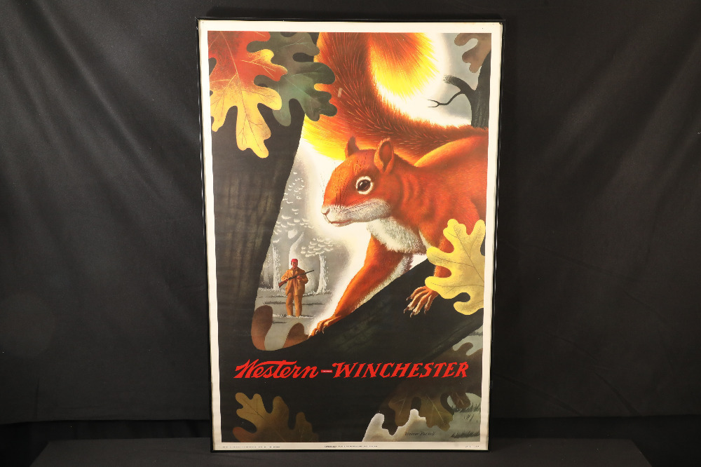 Vintage 1950s Western Winchester Weimer Pursell Squirrel Hunting