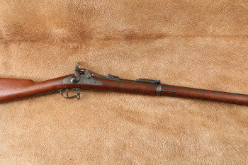 Kansas State Springfield Armory Trapdoor Cadet M1884 29 1/2" .45-70 Govt Rifle, 1883 Antique
