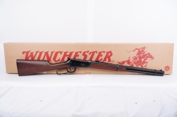 Winchester Model 94 Trails end .45 Colt Angle eject Lever Action Rifle & Box