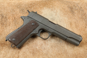 WWI Colt Model 1911 US Army 5" .45 ACP Military Semi-Automatic Pistol, MFD 1918 C&R