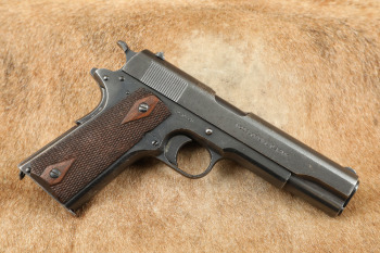 WWI Colt Model 1911 US Army 5" .45 ACP Military Semi-Automatic Pistol, MFD 1918 C&R