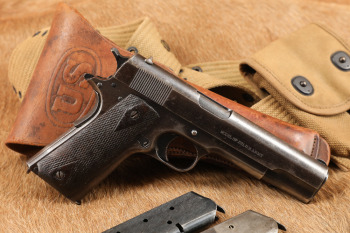 Early Pre-WWI Colt Model of 1911 U.S. Army .45 ACP Semi-Automatic Pistol, MFD 1913 C&R