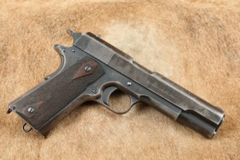 Pre-WWI Colt Model of 1911 U.S. Army 5" .45 ACP Semi-Automatic Military Pistol, 1913 C&R