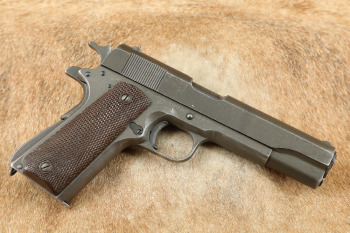 WWII Remington Rand US M1911A1 5" .45 ACP Military Semi-Automatic Pistol, MFD 1944 C&R