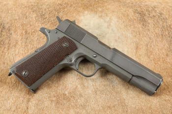 WWII US Remington Rand M1911A1 5" .45 ACP Military Semi-Automatic Pistol, MFD 1943 C&R