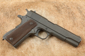 WWII Remington Rand US M1911A1 5" .45 ACP Military Semi-Automatic Pistol, MFD 1944 C&R