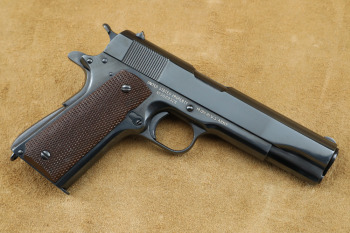 Restored RARE Singer M1911A1 .45 ACP 5" Semi-Automatic Pistol, MFD Ca. 1941 C&R