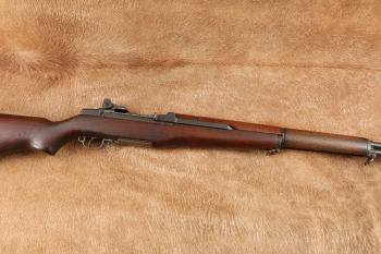 WWII Springfield M1 Garand .30-06 Semi Automatic Rifle & 10-52 Barrel, MFD 1943 C&R