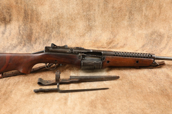WWII Johnson Automatics Model of 1941 .30-06 Semi-Auto Rifle, Bayonet & Dutch Sling, MFD 1941-45 C&R