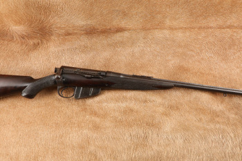 Engraved British BSA Lee Speed 24.5&rdquo; .303 Bolt Action Rifle & Mag, MFD 1890s-1904 C&R